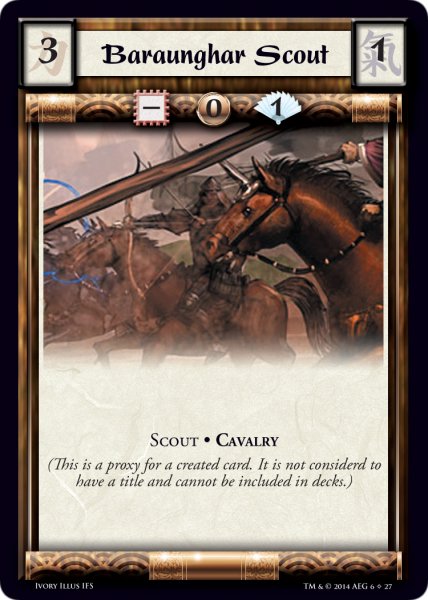 Baraunghar Scout - Token